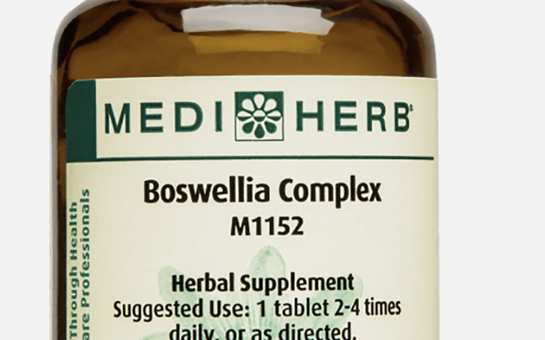 Supplements for inflammation - Standard Process Boswellia Complex