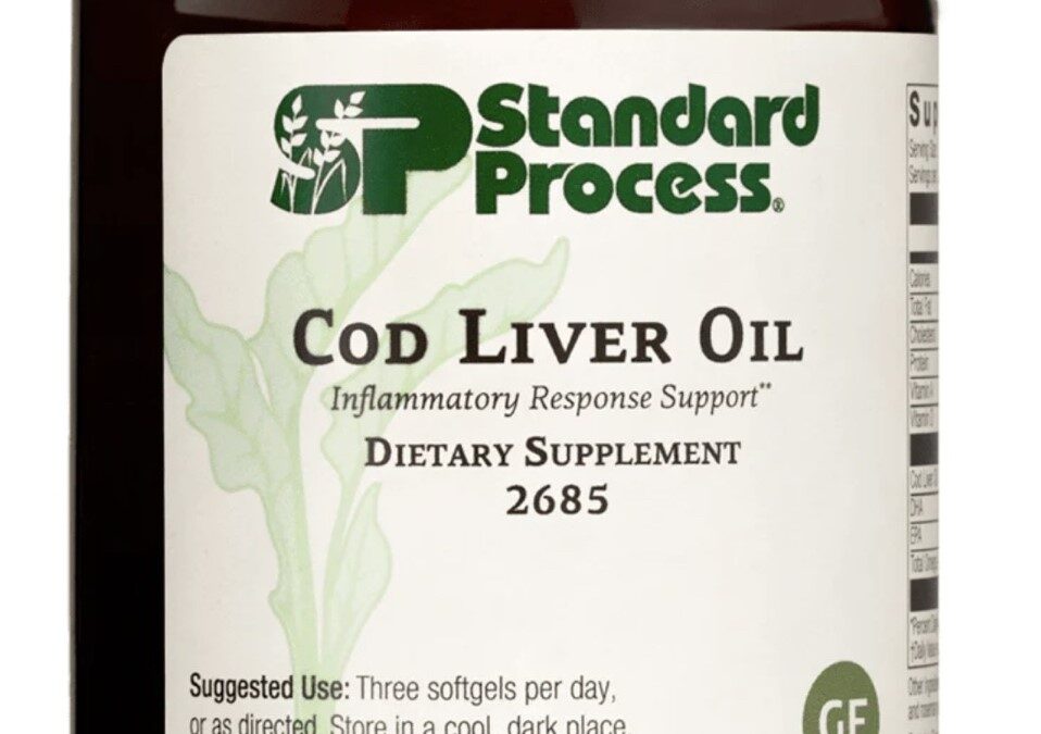 Featured Wellness Supplement: Cod Liver Oil from Standard Process